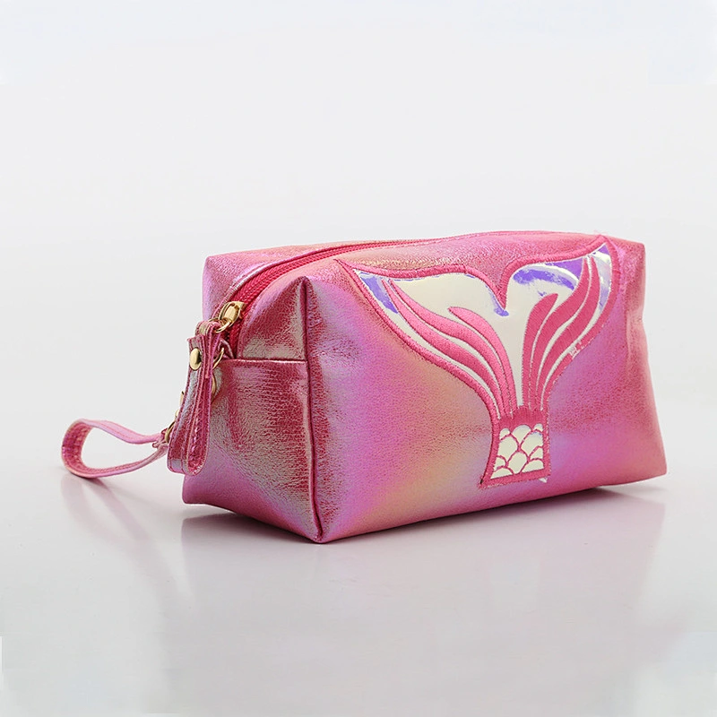 2020 Organizer Cosmetic Bag Women Party Outdoor Zipper Pouch Travel Cosmetics Holographic Makeup Bag