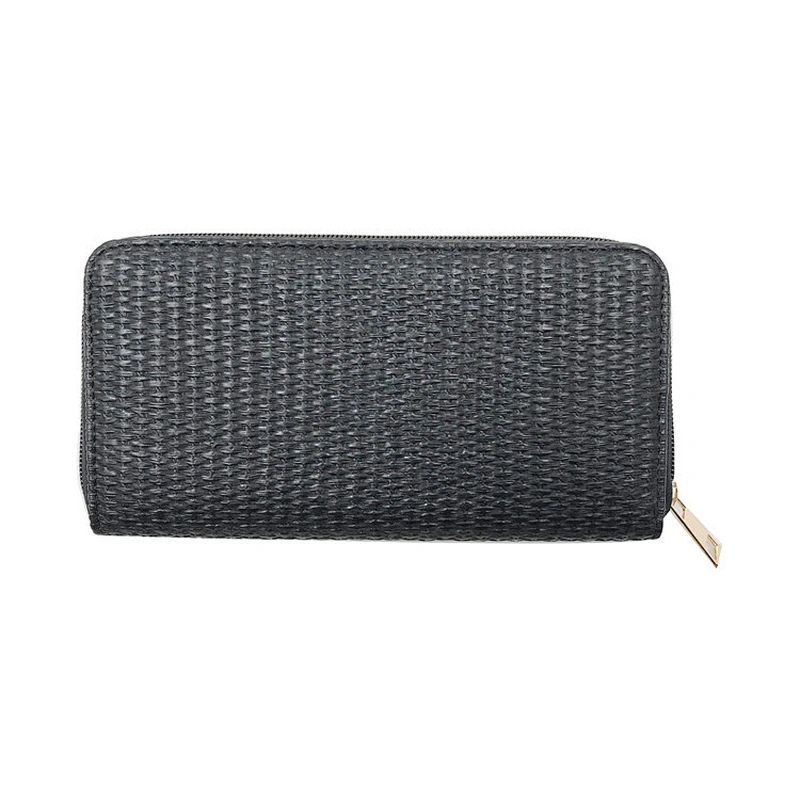 New Products Europe Style Mens Leather Long Black Fashion Wallet