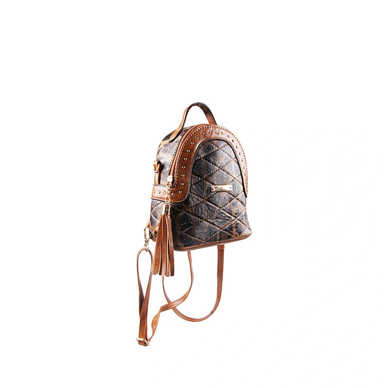 Factory Direct Sales Custom Women Mini Backpack With Tassels