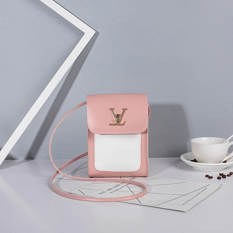 Korean New Multifunctional Mobile Phone Bag PU Mini Shoulder Crossbody Bag