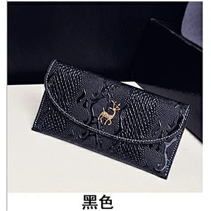 Fashion Customized PU Hinge Purse/Women Wallet