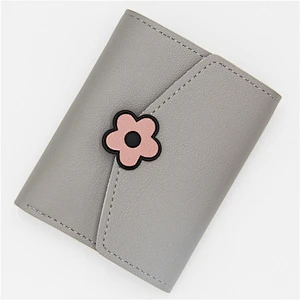 Female Purse Small Card Holder Leather Women Wallet