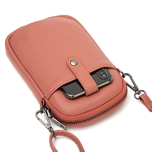 2020 new fashion messenger bag female multifunctional student simple one-shoulder mini zipper phone bag