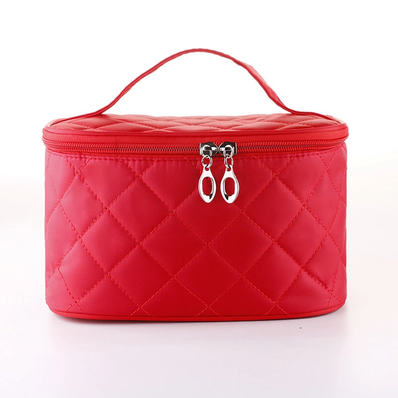 2020 Cosmetic Box Female Quilted Cosmetic Bag Women Large Capacity Storage Handbag Travel Makeup Case