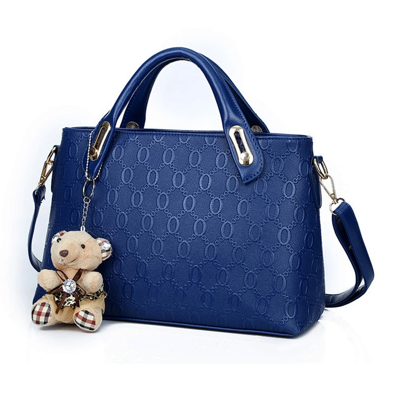 Fashion Cork Fabric Wholesale Tassel toy pendant Pu Leather Lady Handbag Sets ladies bags designer 4 piece handbag set
