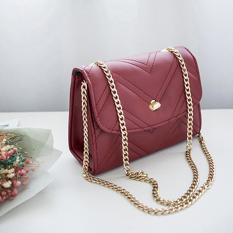 2020 New Women Fashion Lady Hand Bags Single Shoulder Chain Small Square Bag