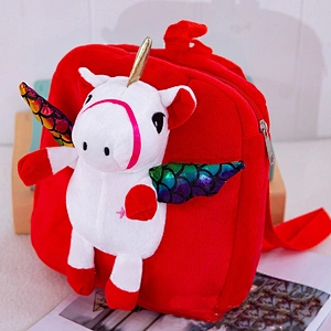 Cheap Fancy Cartoon Animal Unicorn Bag Kids School Bag Backpack for Kids