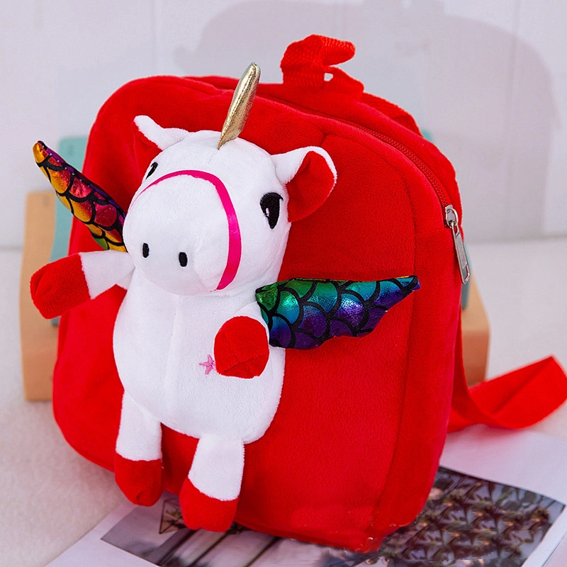 Cheap Fancy Cartoon Animal Unicorn Bag Kids School Bag Backpack for Kids