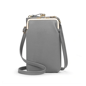 Korean Fashion Ladies Messenger Bag Square Women'S Shoulder Bag Multifunctional Wallet