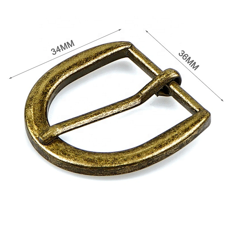 OEM ODM Nickel-Free Gunmetal Iron Roller Metal Pin Buckle, Wholesale Cheap Metal Adjuster Buckle for Bags