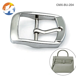 Wholesale Bag Hardware Accessories Adjuster Metal Pin Buckle, Custom Zinc Alloy Nickel Pin Metal Buckle