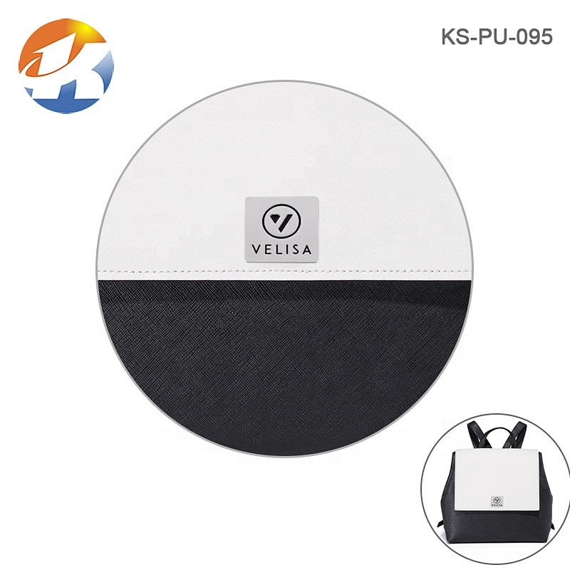 Square Shape Metal Plate Bag, Custom Engraved Logo Metal Label Tag For Bags