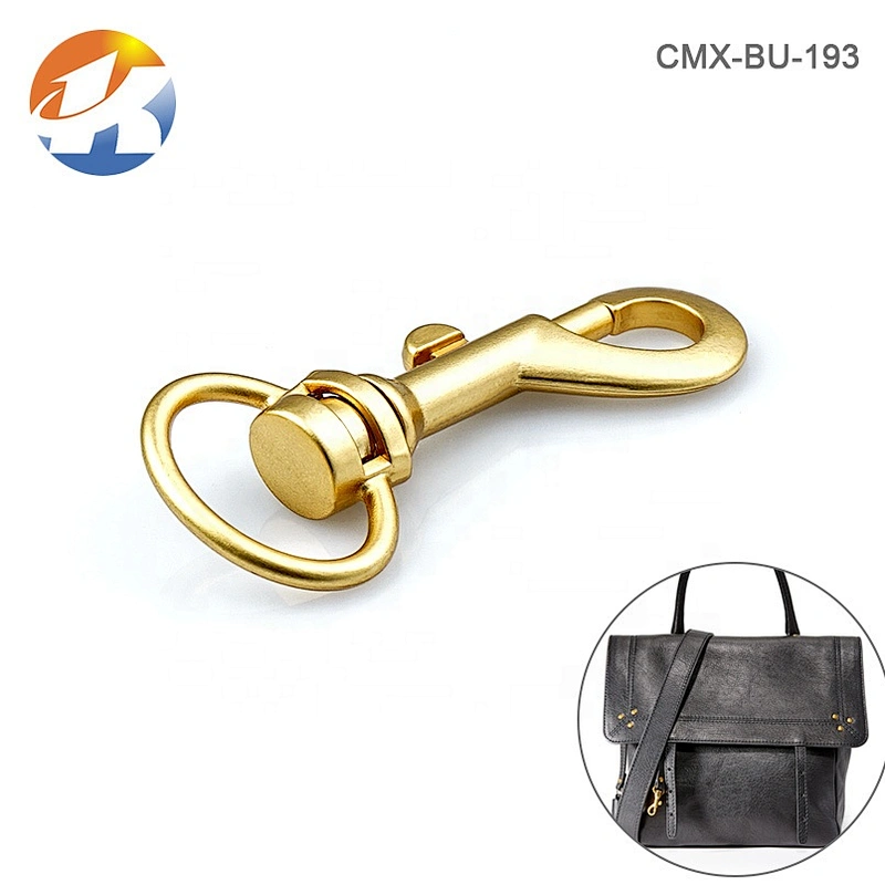 Hot Sale High End Gold Plated Metal Snap Hook, Handbag Hardware Cheap Price Metal Trigger Snap Hook