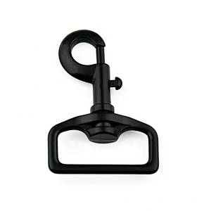 Wholesale Factory Price 38mm Black Leash Metal Snap Hook for Bag