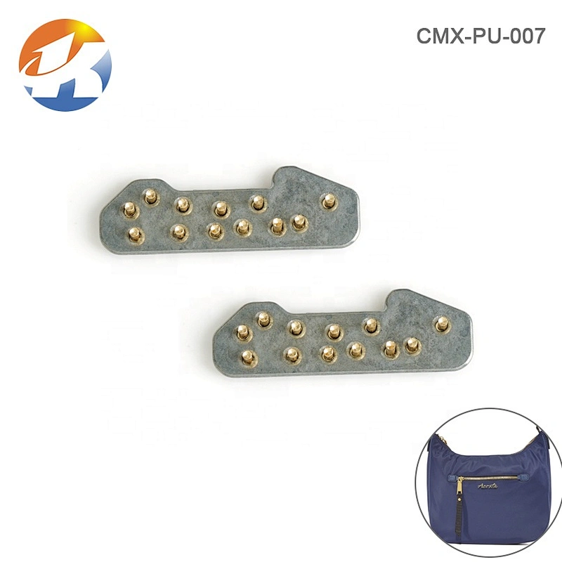 Handbag Custom Metal Letter Logo For Bags, Fashion Design Gold Plated Letters Metal Nameplate