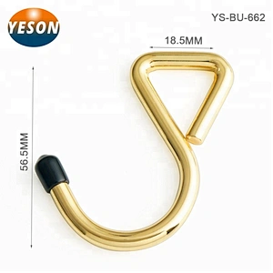 Good Quality Cheap Price Rose Gold Iron Metal S-Hook, Wholesale Bulk Metal S Hook for Clothing and Bags