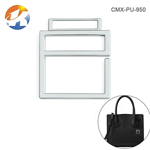 Fashion Bag Hardware Silver Plated Eco-friendly Metal Tag, Custom Metal Hanging Logo Tags for Handbags*