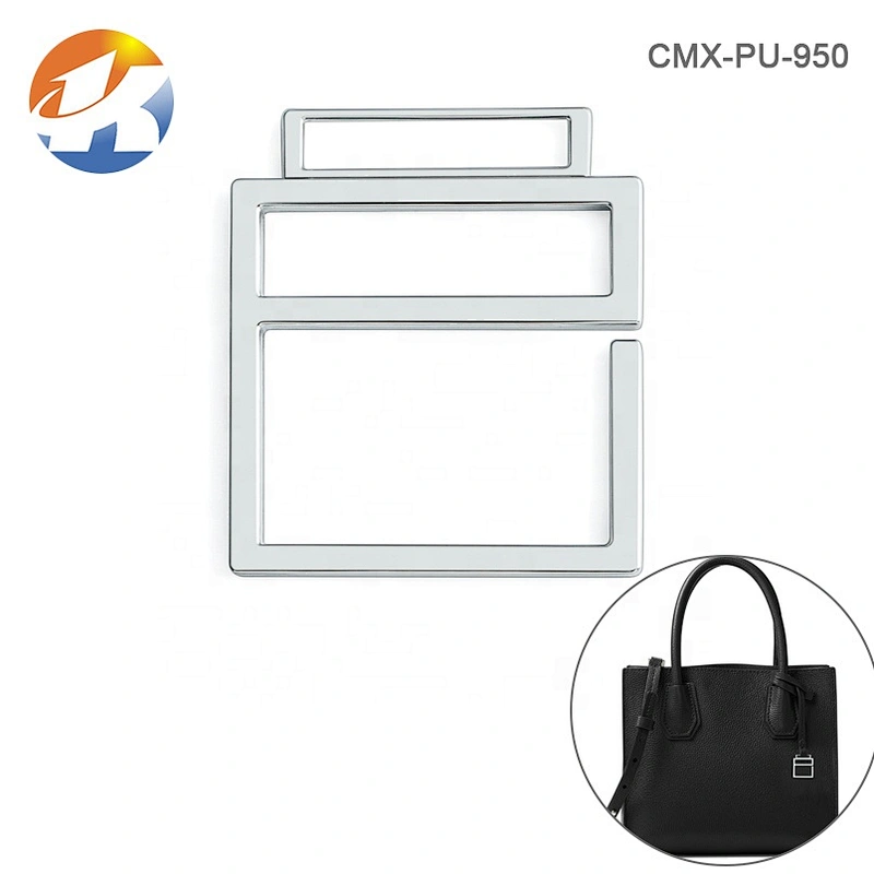 Fashion Bag Hardware Silver Plated Eco-friendly Metal Tag, Custom Metal Hanging Logo Tags for Handbags*
