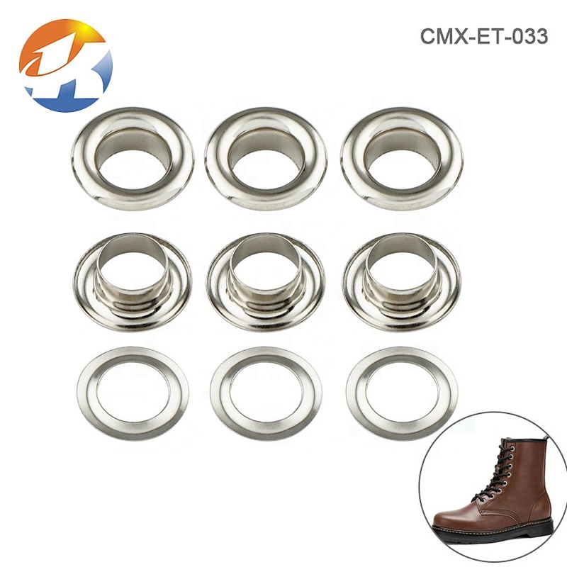 Wholesale Garment Accessories Round Nickel Grommet, Iron Metal Eyelet For Bag Hardware