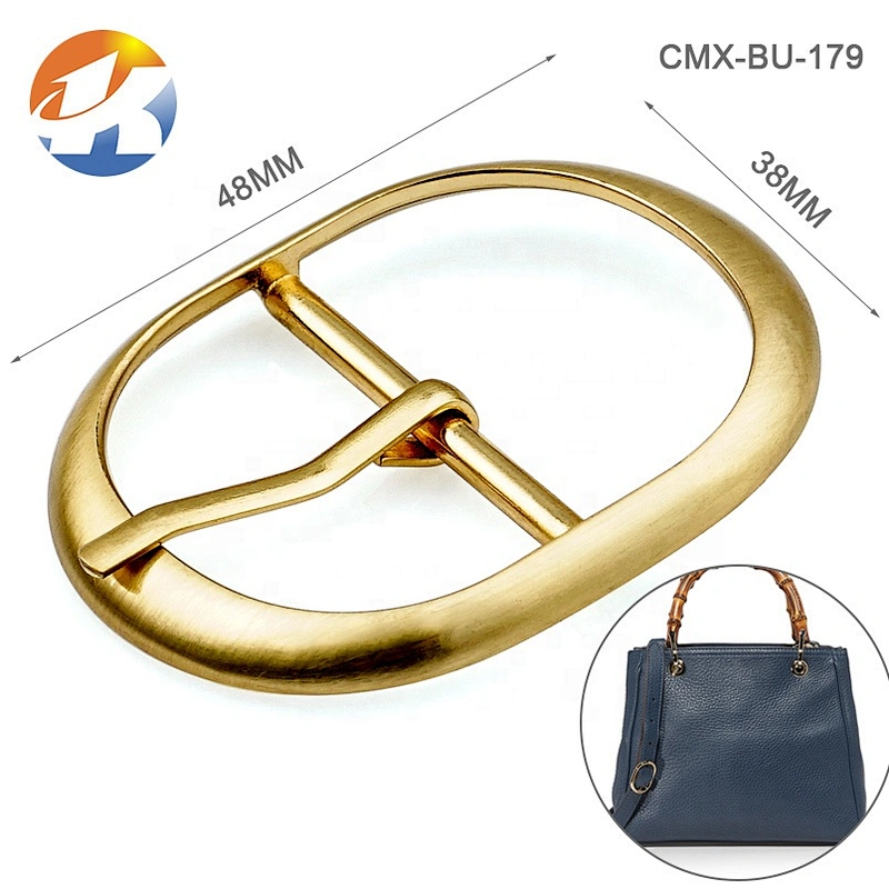 Custom Zinc Alloy Nickel Metal Pin Buckle, Wholesale Man Belt Buckle