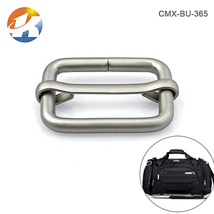 Wholesale Pet Strapping Metal Buckles Adjustable, Strap 1 Inch Metal Triglide Buckle for Bag