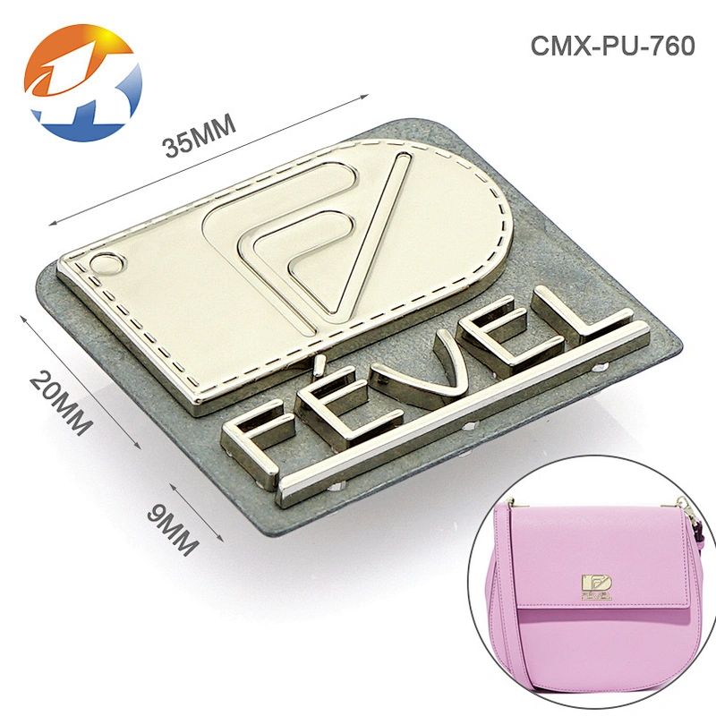 Professional Manufacturer Custom Metal Logo For Bags