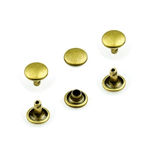 Bag Accessories 12Mm Single Cap Rivet, Custom Metal Gold Rivet For Handbags