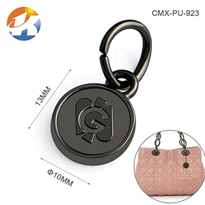 High Quality Custom Made Starfish Metal Logo Charms, 3D Brand Metal Bag Logo Tag for Clothes and Handbags