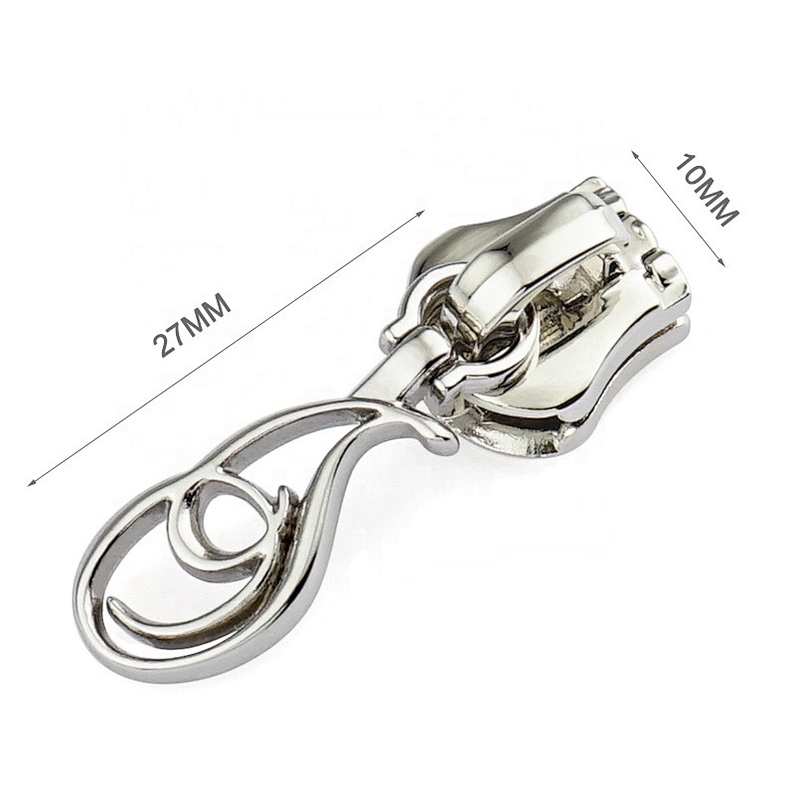 Handbag Hardware Suppliers Custom Metal Zipper Puller Slider
