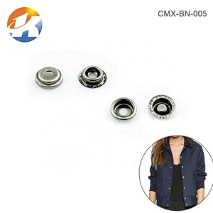 Wholesale 4 Parts Metal Button For Coat, High-Grade Metal Snap Button For Clothing