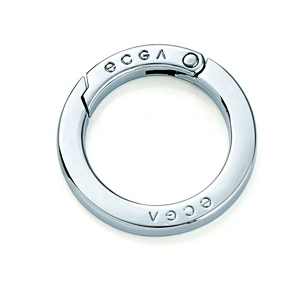 Wholesale Fashion High Quality 20mm Metal Key Ring Clasp, Zinc Alloy Metal Snap Hook with Hole for Bags
