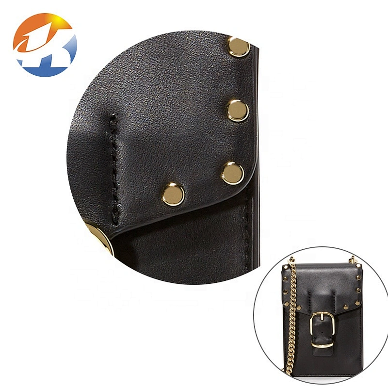 Bag Accessories 12Mm Single Cap Rivet, Custom Metal Gold Rivet For Handbags