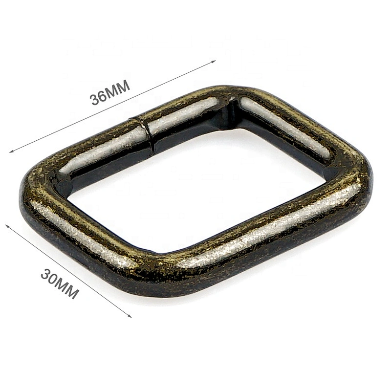 Factory Direct Wholesale 15mm Camera Bag Strap Nickel Iron Metal Buckle for Backpack