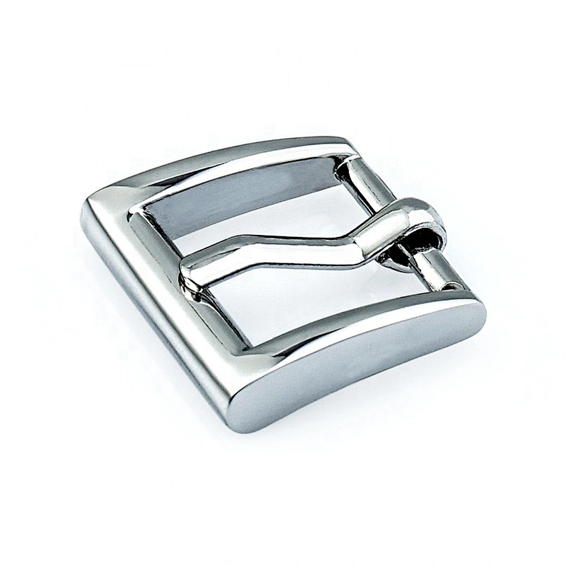 Factory Direct Sale Zinc Alloy Metal Pin Buckle, Custom Nickel Metal Buckle with Pin for Belt