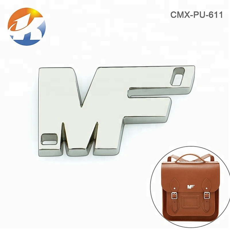 Bag/Garment Accessories Custom Nickel Metal Sew Letters Logo