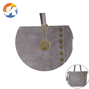 Spring Hook with Chain Hanging Metal Tag, Custom Metal Brand Logo Tag for Handbags