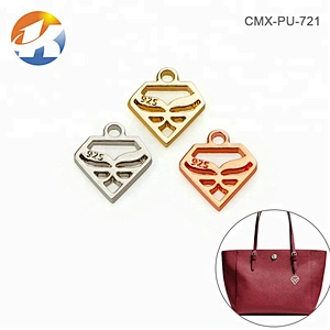 Hollow Logo Small Hanging Garment Shoes Metal Brand Logo