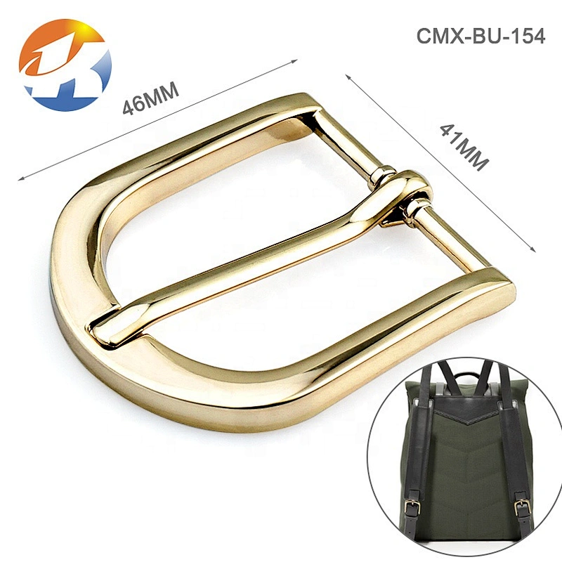Custom Zinc Alloy Nickel Metal Pin Buckle, Wholesale Man Belt Buckle