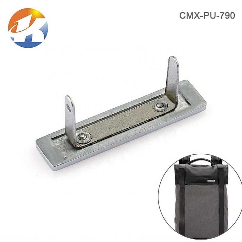 Alloy Die-casting Silver Handbag Metal Label Logo
