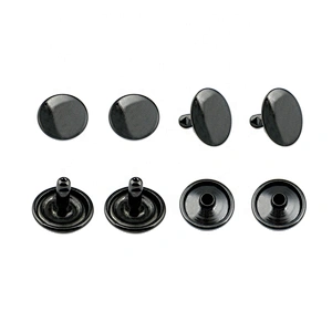 Fashion Rivets And Studs Handbag Hardware, 15mm Gunmetal Metal Rivets For Leather Bags