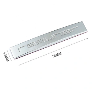 Custom Self-Adhesive Metal Logo, Wholesale Nickel Plated Metal Plate Tag for Furniture