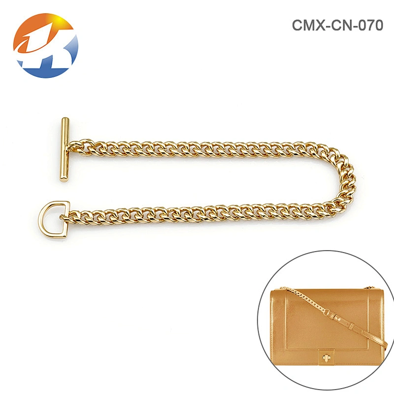 Handbag Handle/Shoulder Strap Metal Gold Chain