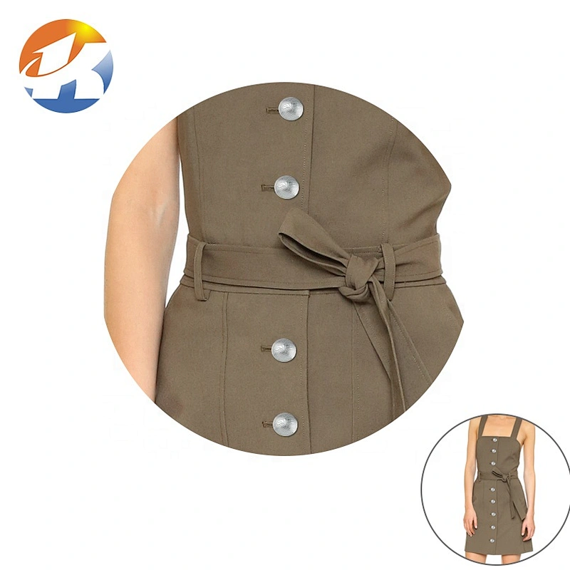 Wholesale Superior Quality Round Sewing Jeans Buttons Metal, Zinc Alloy Embossed Logo Shank Buttons For Clothing