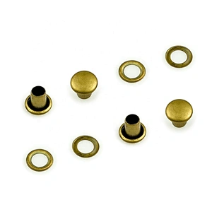 Bag/Leather Accessories Black Nickel Metal Rivet Stud For Shoe