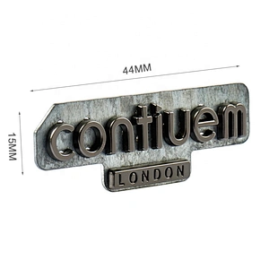 Welcome ODM/OEM Handbag Metal Logo Label, Custom Metal Nameplate For Handbags
