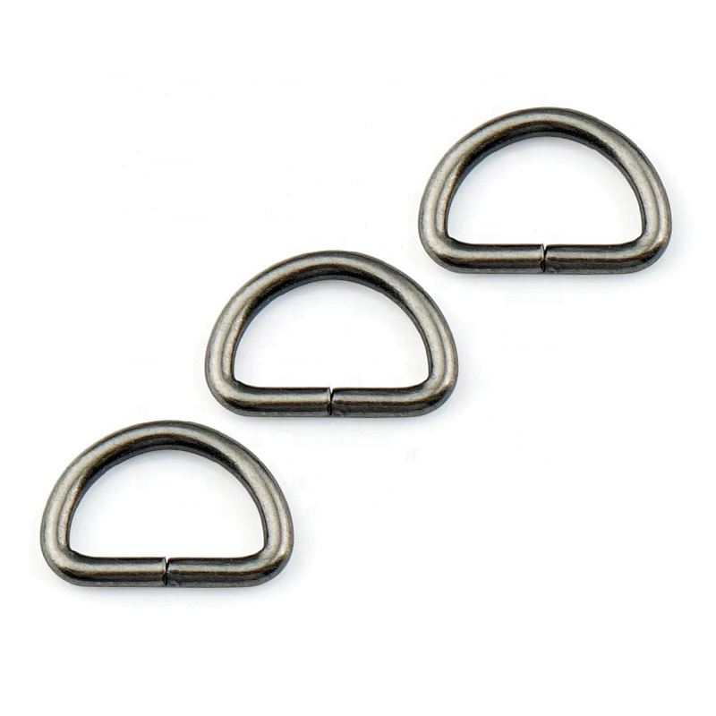 Dongguan Factory Wholesale Cheap 10mm Metal D-Ring Strap Fastener For Bags