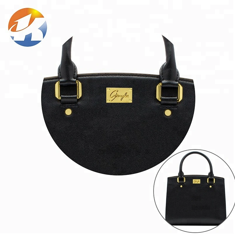 Bag Hardware Custom Metal Logo Rectangle Gold Plated, 17 Years Experience Design Fashion Metal Logo Labels Plate for Handbags