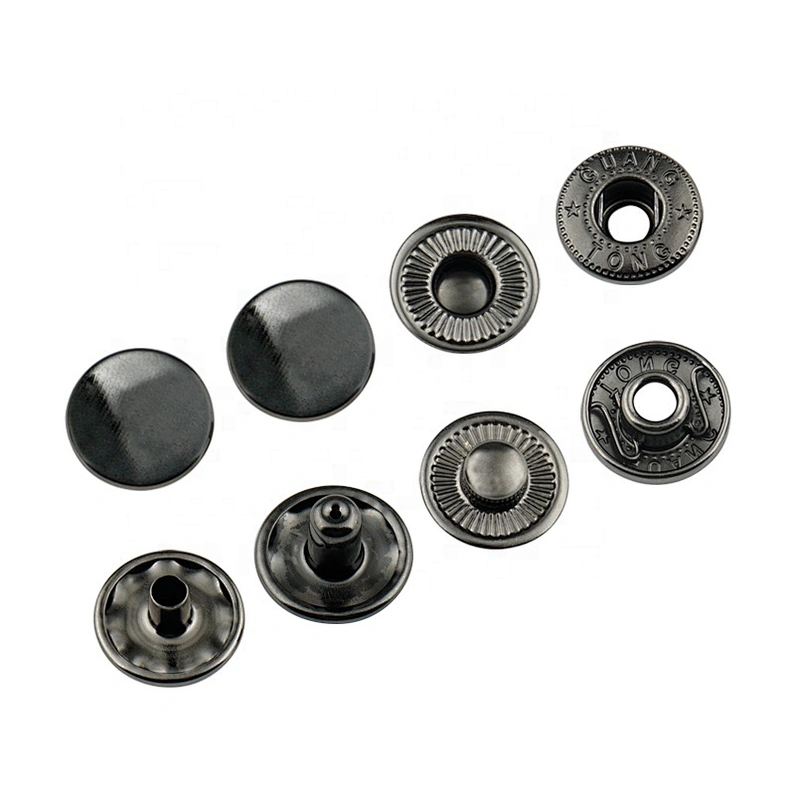 Custom Colors And Logo Metal Snap Button, New Design Press Button For Jeans