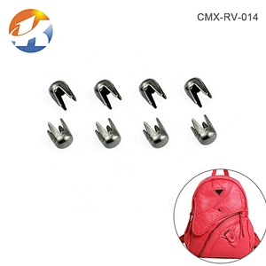 Bag/Leather Accessories Black Nickel Metal Rivet Stud For Shoe