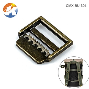 Wholesale Custom Adjuster Center 1 Inch Metal Bra Ladder Lock Buckle For Backpack